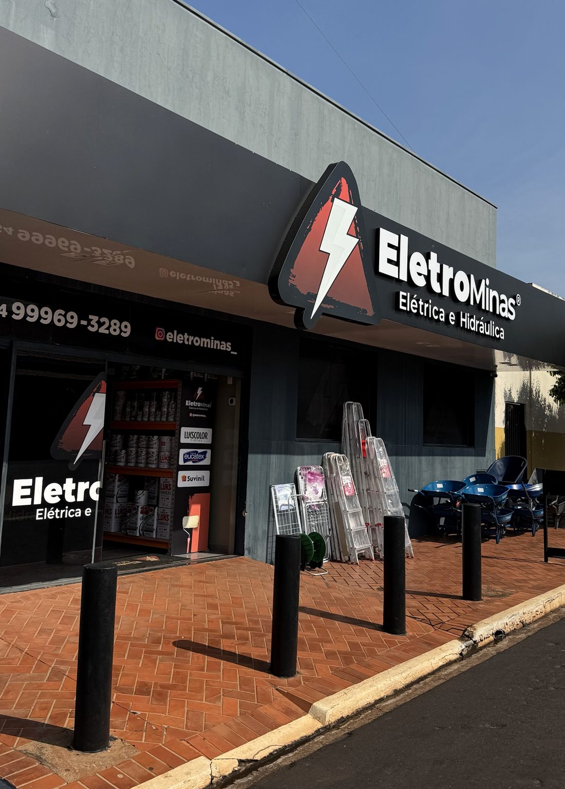 Fachada da loja EletroMinas
